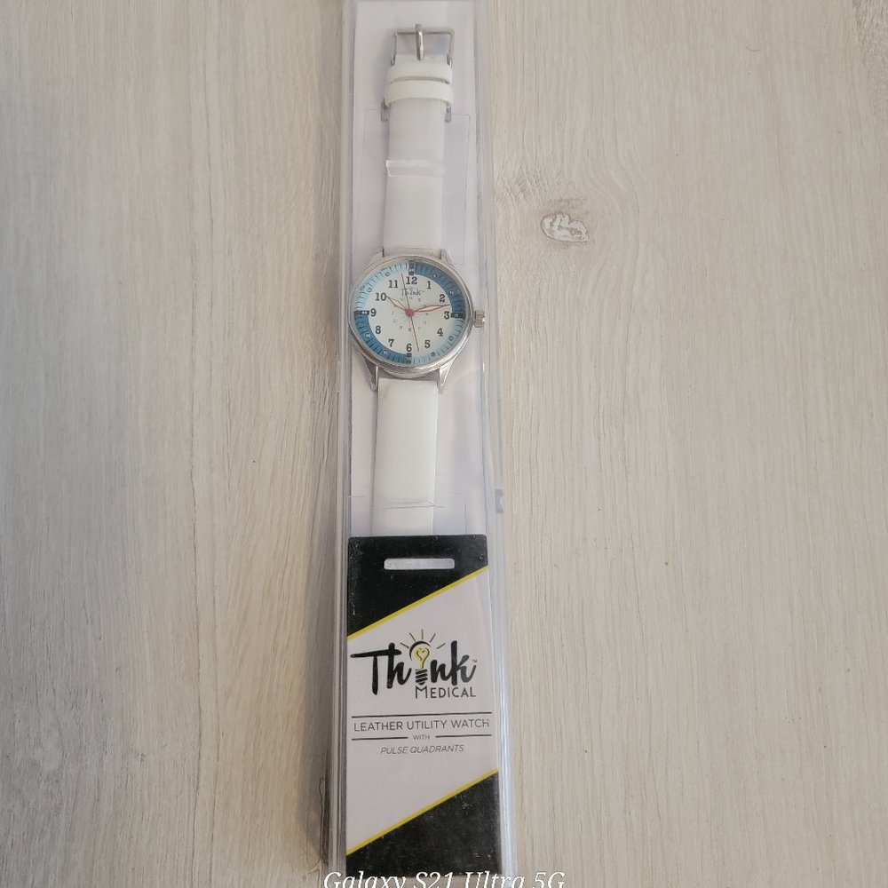 Leather watch